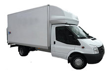 Minibus Hire South Shields - Ford Luton 3.5 ton Tail Box Lift Truck - Truck hire South shields