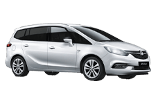 Minibus Hire South Shields - Vauxhall Zafira 7-Seater - Minibus hire South shields